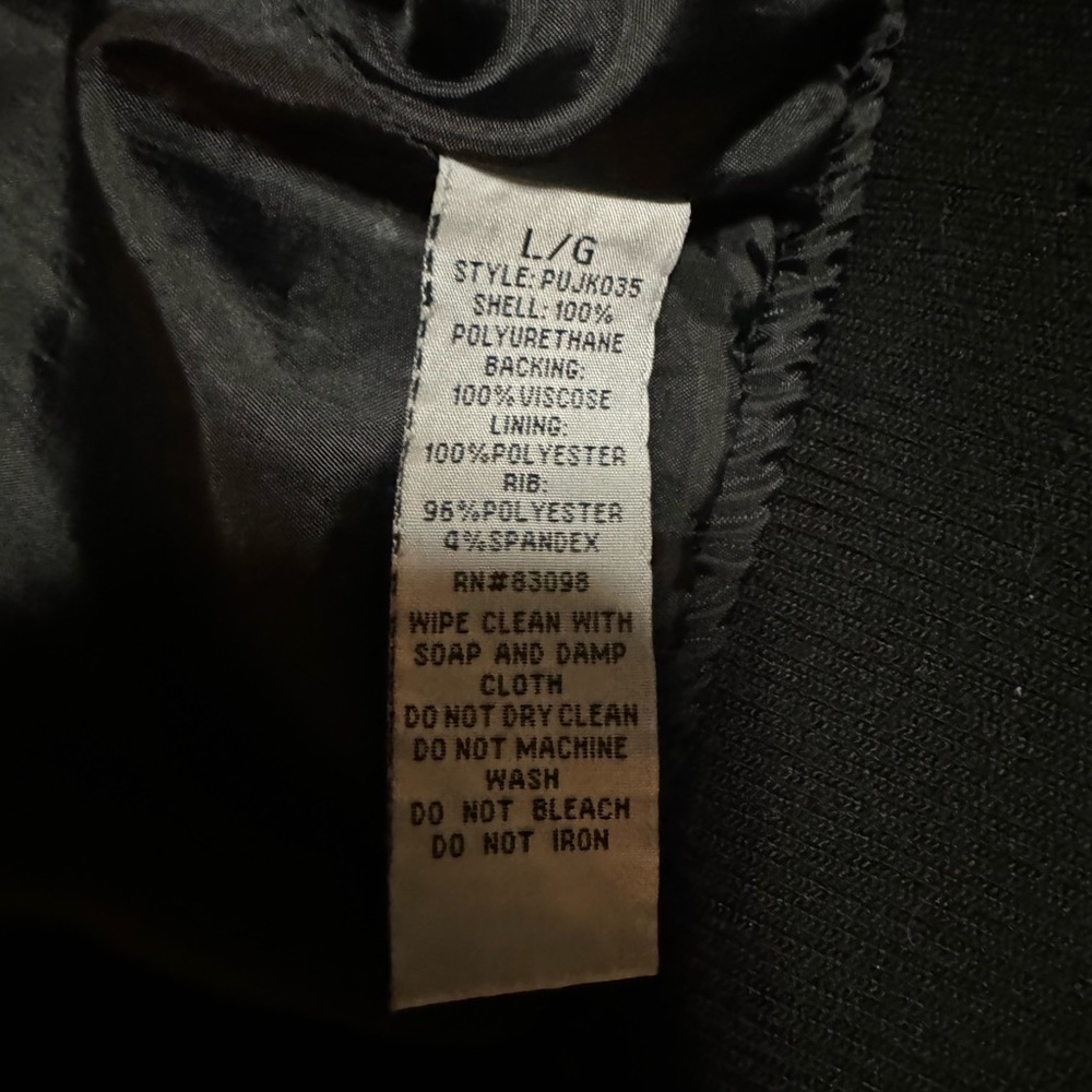 Faux Leather Jacket - Picture 3 of 3
